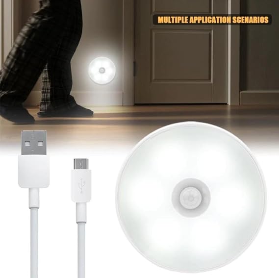 HAREKET SENSÖRLÜ USB ŞARJLI LED IŞIK LAMBA [Enerji Sınıfı A]