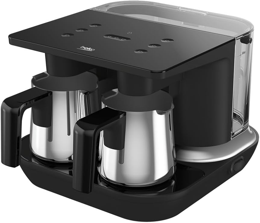 Beko TKM 8961 Keyf Türk Kahvesi Makinesi, İkili, Siyah