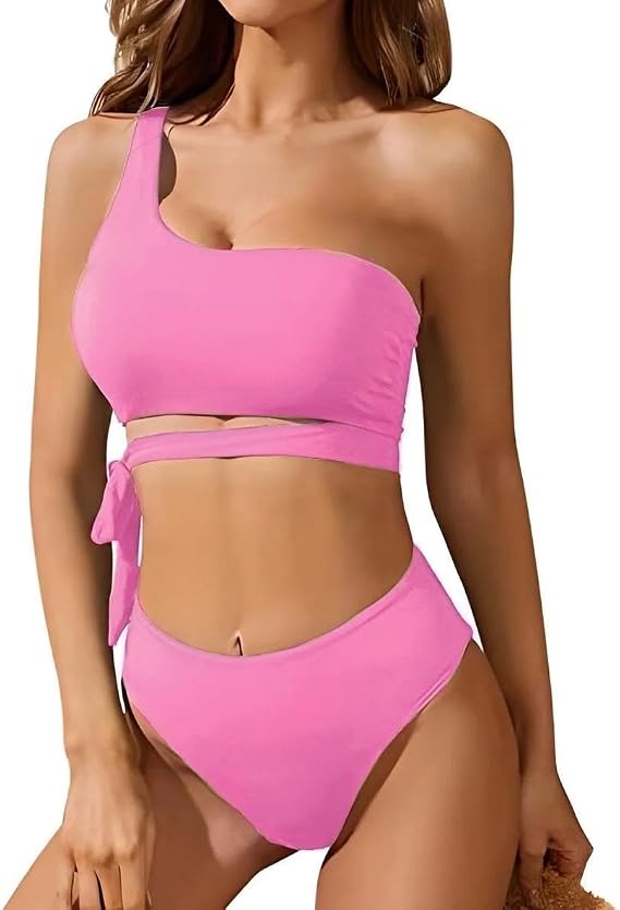 Yandan BaĞlamali Bİkİnİ Takim Db200706bt AÇik Pembe