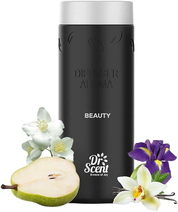 Dr Scent Diffuser Aroma Beauty, Feel The Sweet Notes of Pear, with Blooming Delicate Notes of Iris Jasmine and Finishing with Tonka Bean (500ml)