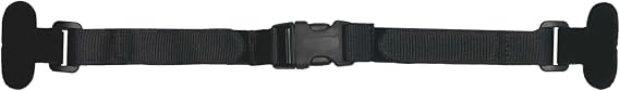 Ribcap Extra 顎ストラップ | T型 | ブラック | フックとループ留め | バックル留め | リブキャップヘルメット用交換用ストラップ | 肌にやさしく快適