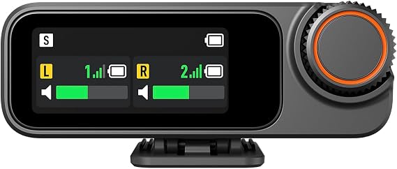 DJI Mic 3 レシーバー ワイヤレスマイク ピンマイク 超軽量 オーディオ OsmoAudio ノイズキャンセリング カメラ／iPhone／Android用ワイヤレスマイク Vlog撮影 ストリーミング