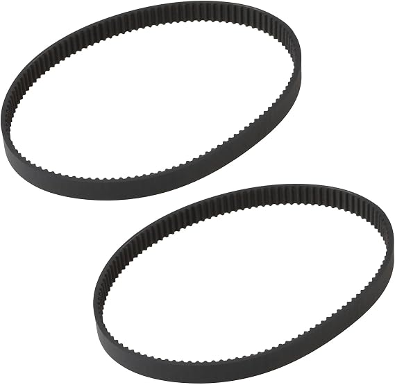 2Pcs Lawn Mower Drive Belts 312-3M-09 Compatible with HTD 312x9x2.41mm
