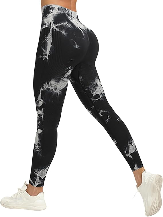 Anti Cellulite Compression 3D Leggings for Women UK high Waisted Bum Lift Tummy Control Seamless with Resistance Band Body Sculpting Running Workout Gym czy Yoga Pants