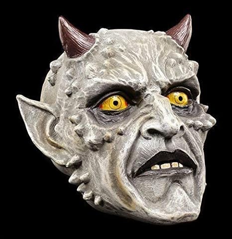 Figuren Shop GmbH Skull Figurine - Demons Skull Devil with Horns