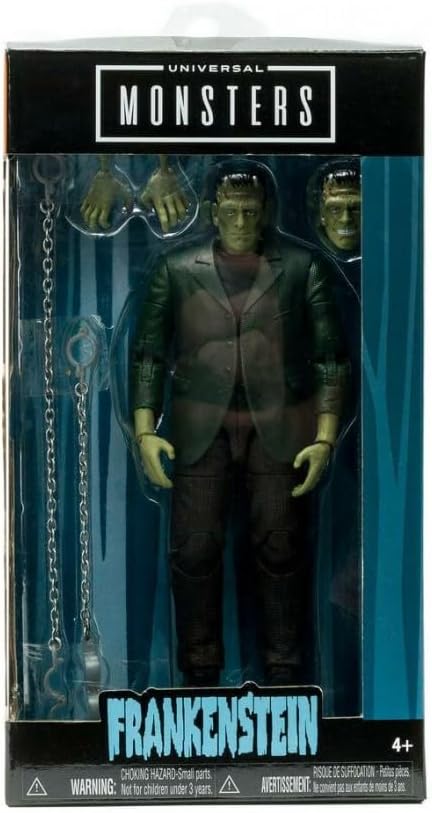 JADA 253251014 Oyuncaklar Evrensel Canavarlar Frankenstein 6Â € Deluxe Toplayıcı Şekil, Siyah, Bir Boyutu