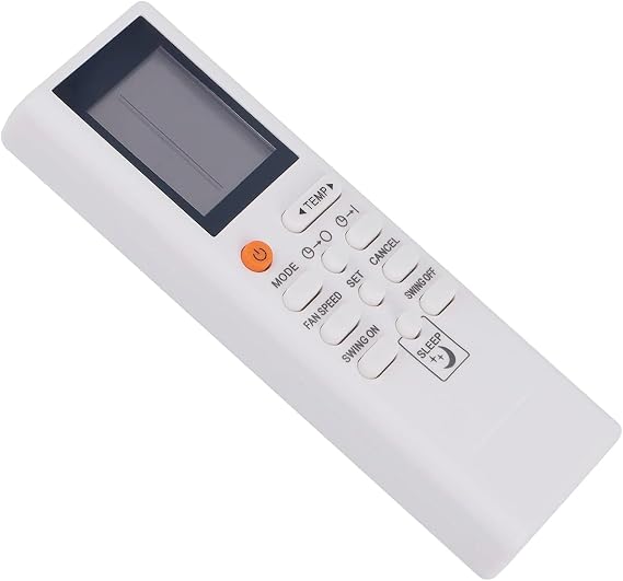 AULCMEET GZ-24B-E1 Replacement Remote Control Compatible with Beko Galanz Mistral Portable Indoor AC Air Conditioner GZ-24B-E1 GZ-24A-E1, GZ-27B GZ-1002B, GZ-055B-E1