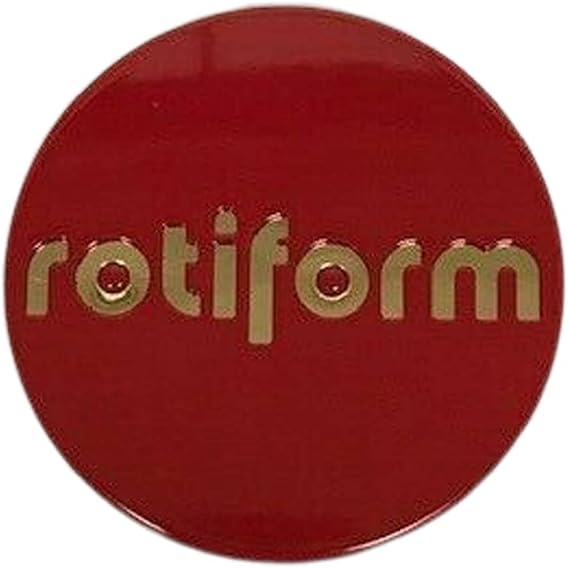 Rotiform 1003-40RG Red Gold Logo Snap-in Wheel Center Cap