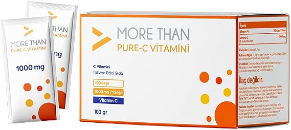 More Than Pure C 1000mg/Saşe C Vitamini