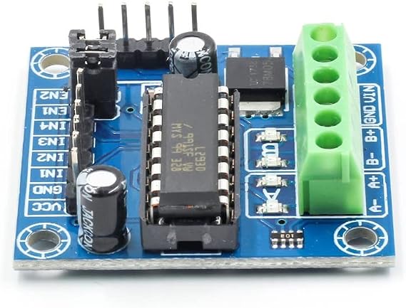 Mini L293D Modül - 4 Adet DC Motor Sürücü - Step Motor Sürücü - Mini 4 Kanallı L293 L293D Motor Sürücü Shield - Mini 4CH 4 Kanal Motor Sürücü Genişletme Kartı