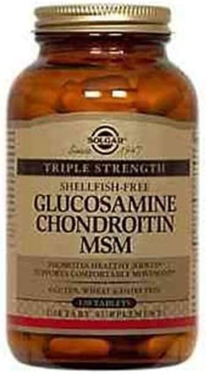 Solgar Glucosamine Chondroitin MSM 120 Tablet Eklem Sağlığı Desteği Takviye Edici Gıda