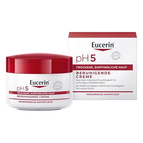 Eucerin pH5 Creme Beruhigt Strapazierte Haut, 75 ml Cream