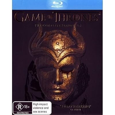 Game of Thrones Complete Seasons 1-5 23-Disc Box Set Game of Thrones - Seasons One to Five Blu-Ray, Reg.A/B/C Import - Australia
