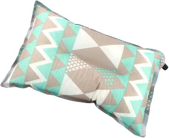 Automatic Inflatable Camping Pillow for Travel, Support Cervical Comfort