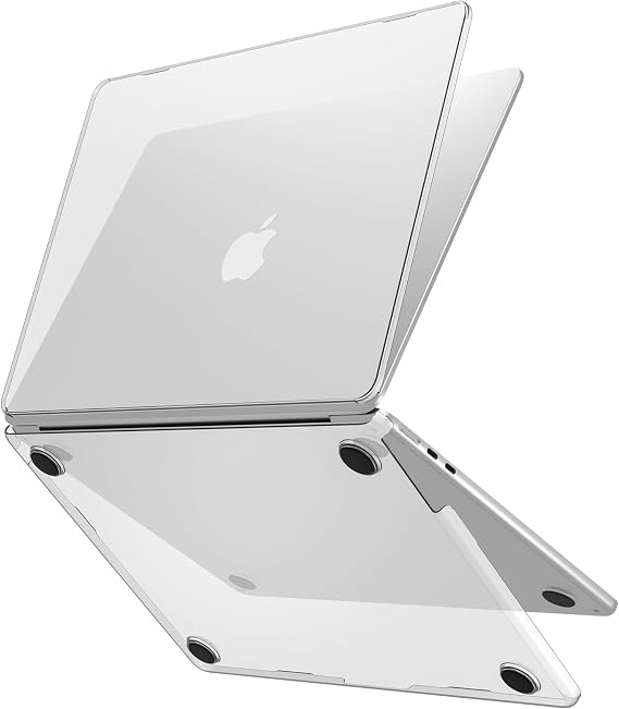 ProCase Hard Shell Case for MacBook Air 13-in M5/M4/M3/M2 -Clear