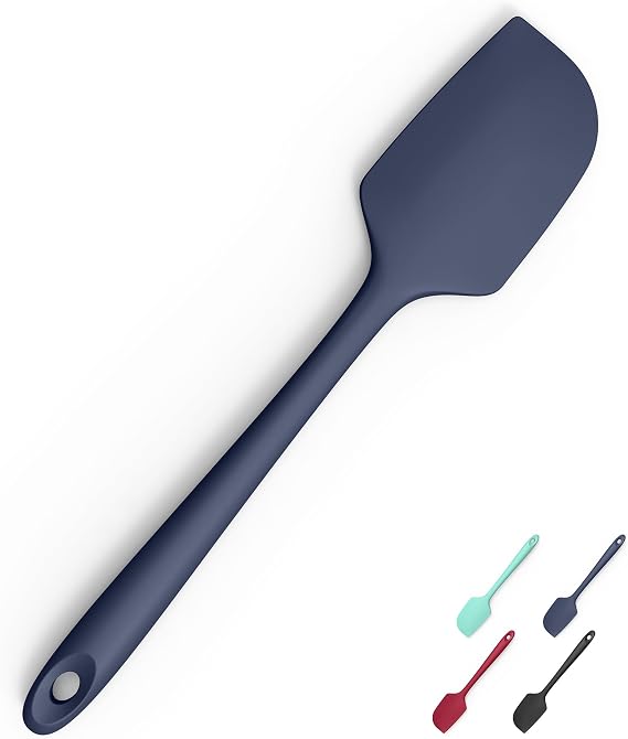 Doosu Silicone Baking Spatula, 315℃ Heat Resistant, 28.9cm/Midnight Blue