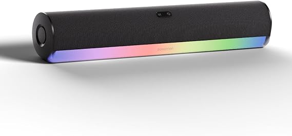 Polosmart FS120 Kablosuz Led Aydınlatmalı Dual Bağlantı Soundbar Siyah