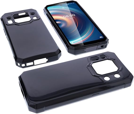 Protective case compatible with Oukitel WP30 PRO rubber TPU mobile phone cover black