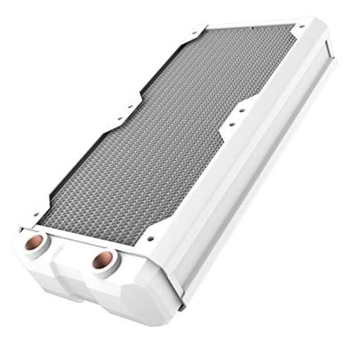 Hardware Labs Black Ice Nemesis GTR サテンホワイトラジエーター 480mm