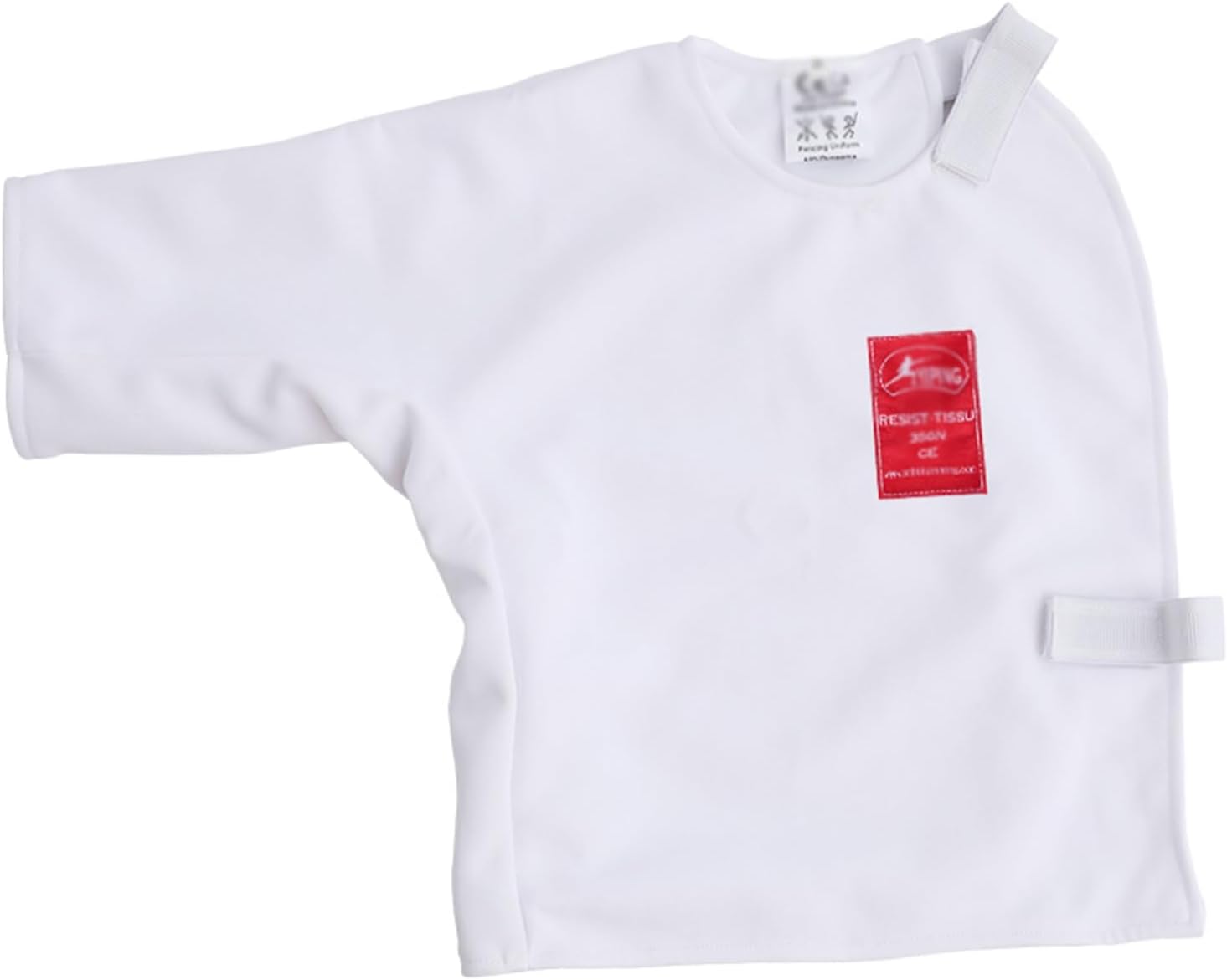 [SASNMEO] Fencing Vest, 350N Fencing Equipment Protective Clothing - White