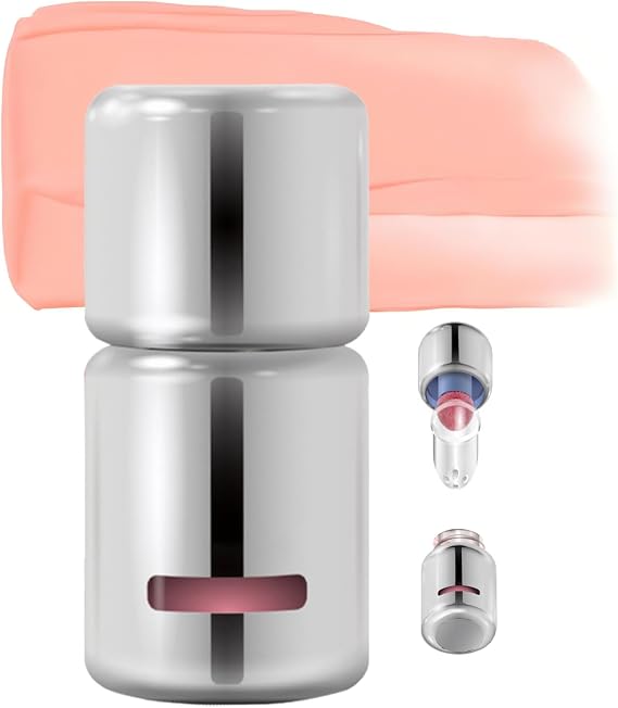 Aztk Liquid Blush, AZTK Jelly Color Liquid Blushs, Liquid Blush for Cheeks, Contour Stick with Sponge Head, 3 In 1 Matte Nude Pink Orange Makeup Blusher Cream (JC05)