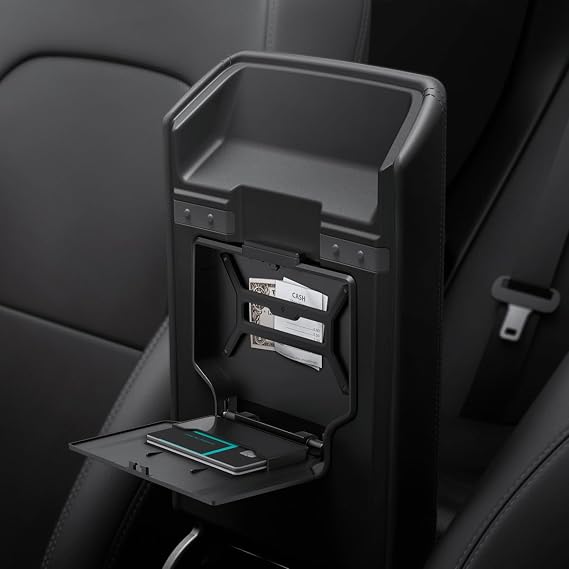 Spigen Tesla Centre Console Hidden Storage Box, Tap Technology