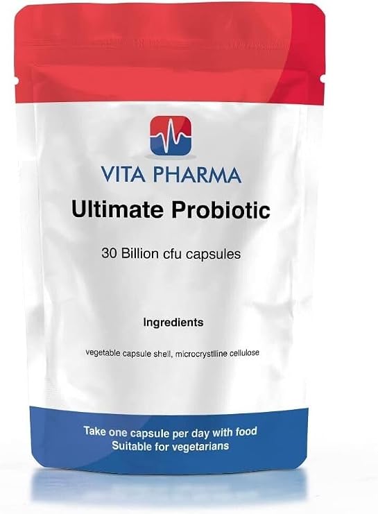 VITA PHARMA Ultimate PROBIOTIC 30 Billion CFU 30 Capsules