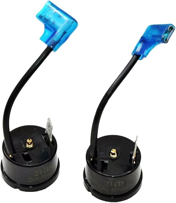 Compressor Overload Protector, 2Pcs 2HP 1500W Air Conditioner Dehumidifier Compressor Overload Protector Replacement Part