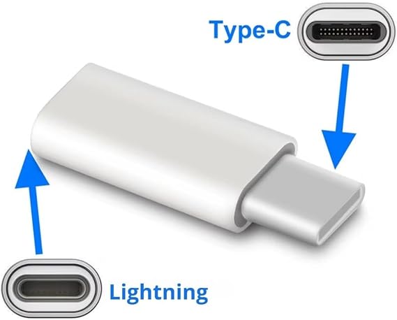 Daytona A-6004 Type-C To Lightning Şarj Data Çevirici Dönüştürücü Adaptör x 2 Adet