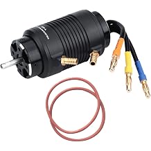 Rocket 2968 3800KV Sensorless Brushless Motor, High Performance RC Motor with 29 - L Water Cooling Jacket, 4 Pole 12 Slot High - Torque Design for 600-800mm RC Boat, CNC Machined