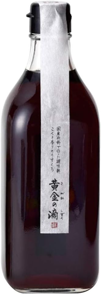 Kojiya Honden Smooth Soy Sauce, 16.9 fl oz 500 ml, 100% Made in Japan