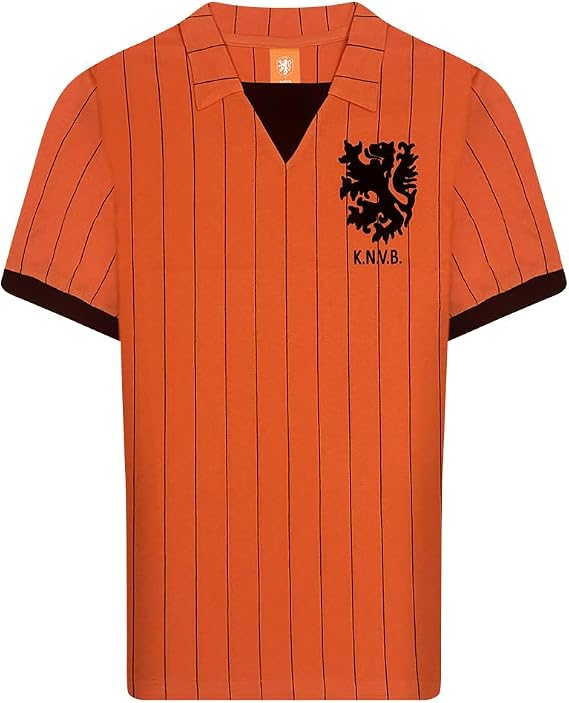 Score Draw Netherlands 1983 Home Retro Football Shirt