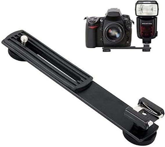 Ayex DSLR Ve Dv Kameralar İçin Flash Bracket, Flaş Ve Aksesuar Bağlantı Adaptörü