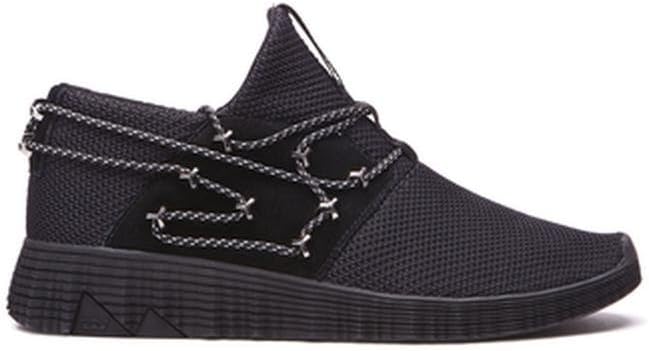 Supra Malli Textile Leather Lace Up Mens Trainers Slip On Shoes 05666 010