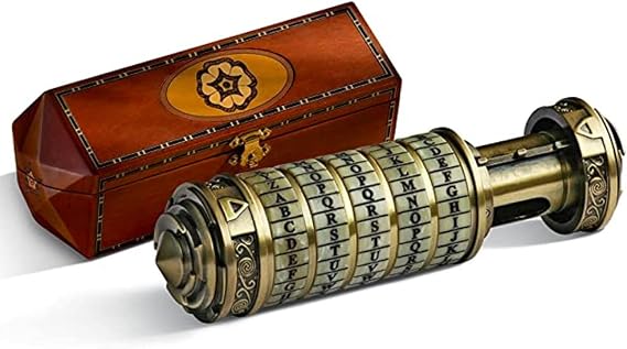 NN5120 Cryptex 1:1 Scale Prop Replica Prop Da Vinci Code Kryptex The Da Vinci Code