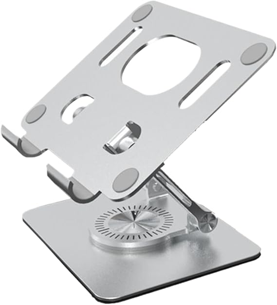 Laptop Stand For Desk Adjustable Ergonomic Foldable Rotating Computer