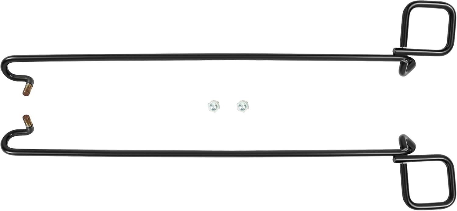 ECOTRIC Compatible with John Deere Gator Tailgate Latches Bed Handles 4X2 6X4 Set 1 Pair Replacement for VGA12138 and VGA12139