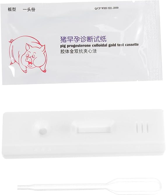 Pig Pregnancy Test Strip 2pcs Plastic Testing Paper