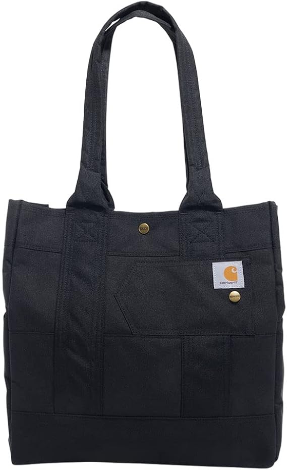 Carhartt Gear B0000380 Vertical Snap Tote - One Size - Black, Black, One Size