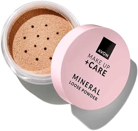 Avon Make-Up + Care Mineral Loose Powder 6g (Deep, 6g)