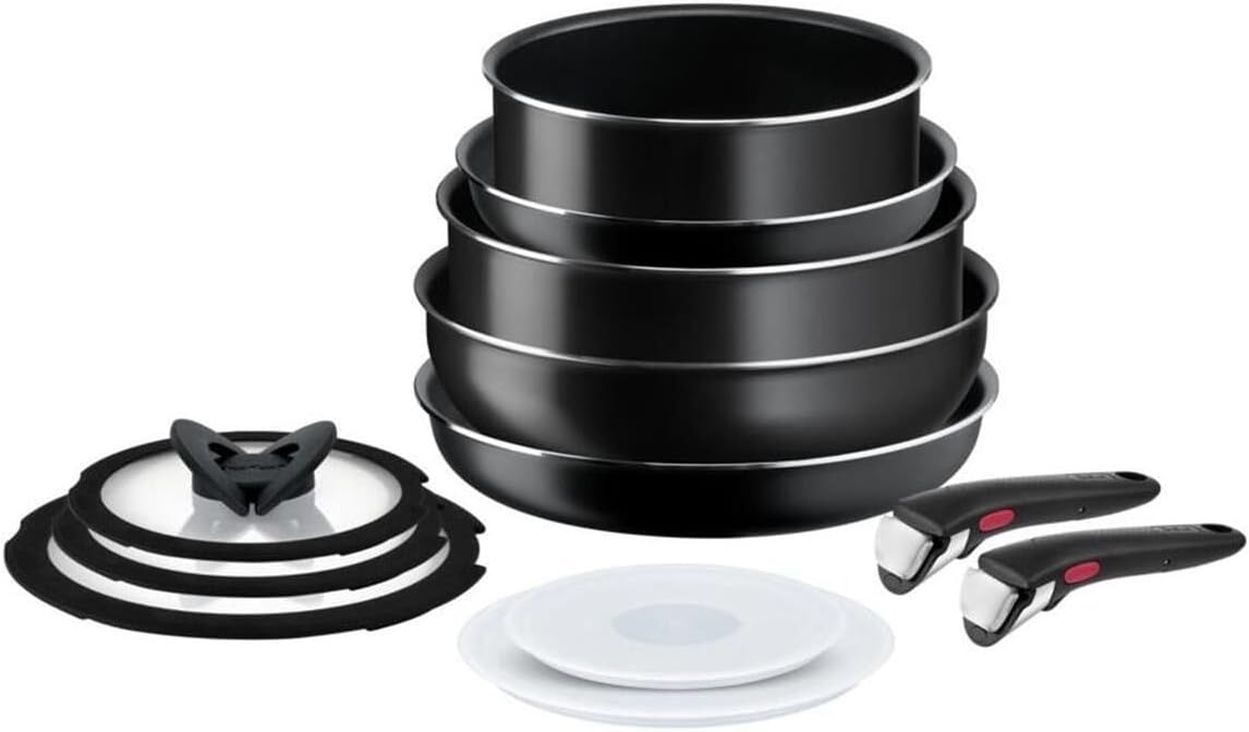 Tefal Ingenio SimpleCook 1X Büyük Tava Tencere Seti - 12 Parça