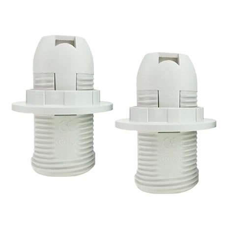 2Pcs Light Fitting Parts,Table Lamp Fittings,E14 Bulb Light Lamp Holder