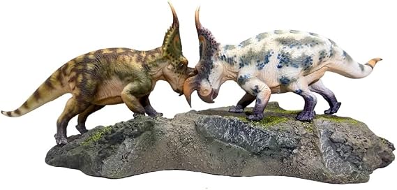 2ピース Haolonggood エイニオサウルス恐竜+プラットフォームモデルセット、1:35スケールシーンスイートコレクション