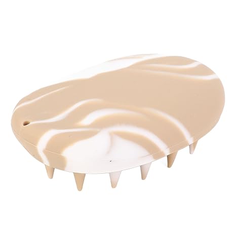 J-ouuo2pcs Silicone Scalp Massager Shampoo Brush Easy to Use Hair Scrubber Scalp Massage Brush for Home Hair Salon