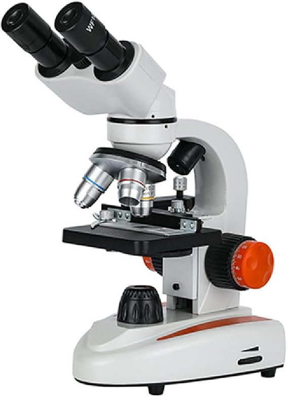 Microscope, 40X-2000X Binocular Biological Microscope For Lab School Students Children Gift(40-2000X with Holder)
