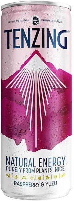 Tenzing Raspberry Yuzu Energy Drink 250ml