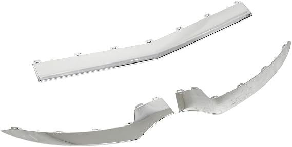 Chrome Gloss Front Bumper Lower Trim Replacement for E Class C207 Coupe AMG Line Facelift 2014 to 2017,Front bumper,bumper