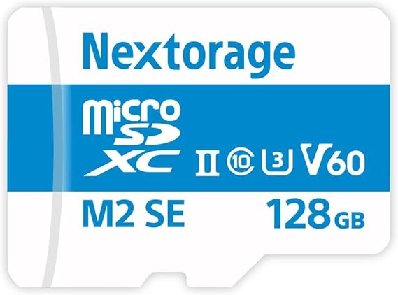 Nextorage Japanese microSD UHS-II 128GB Memory Card Canon Nikon
