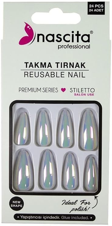 Nascita 24lü Takma Tırnak Hologram - 197