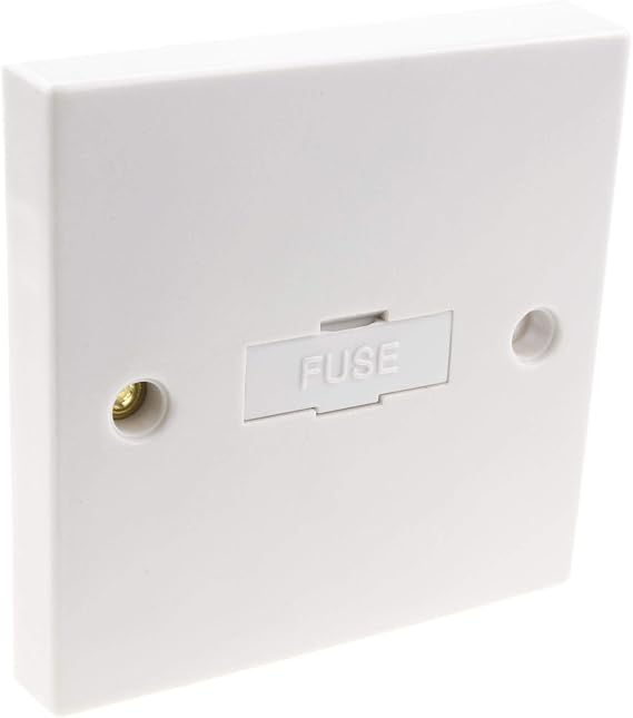 kenable Electrical Domestic UK 13A Fused Spur Unswitched in White